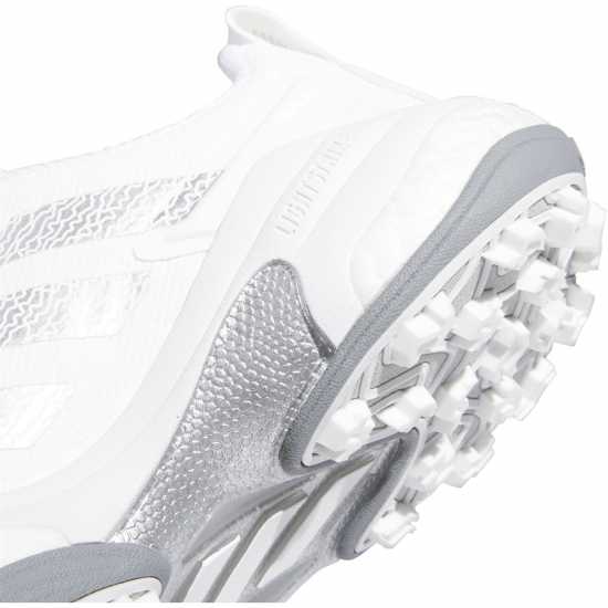 Adidas Мъжки Обувки За Голф Codechaos 25 Spikeless Golf Shoes Mens Бяло/сребро Голф обувки за мъже