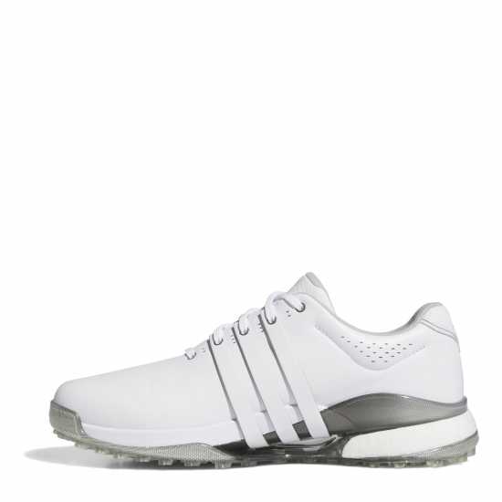 Adidas Мъжки Обувки За Голф Tour360 25 Wide Spikeless Golf Shoes Mens Бяло/сребро Голф обувки за мъже