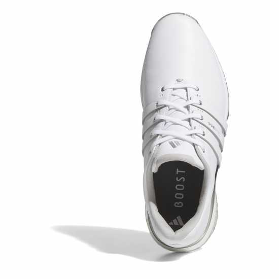 Adidas Мъжки Обувки За Голф Tour360 25 Wide Spikeless Golf Shoes Mens Бяло/сребро Голф обувки за мъже