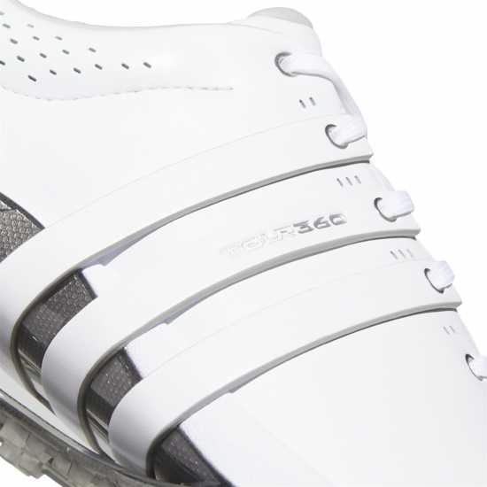 Adidas Мъжки Обувки За Голф Tour360 25 Wide Spikeless Golf Shoes Mens Бяло/сребро Голф обувки за мъже