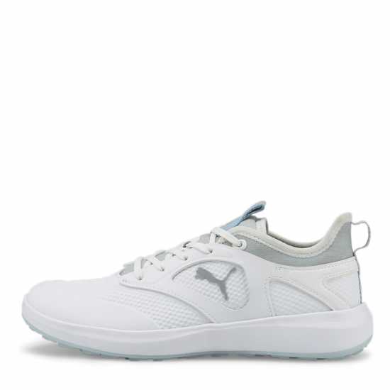 Puma Ignite Malibu Wmns Spikeless Golf Shoes Womens Wht/Silver/G Puma Ignite Malibu Wmns Spikeless Golf Shoes Womens Wht/Silver/G