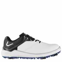 Slazenger Мъжки Обувки За Голф V300 Mens Golf Shoes White Голф обувки за мъже