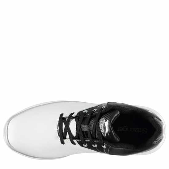 Slazenger Мъжки Обувки За Голф V300 Mens Golf Shoes White Голф обувки за мъже