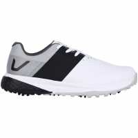 Slazenger Мъжки Обувки За Голф V300 Mens Golf Shoes Бяло Голф обувки за мъже