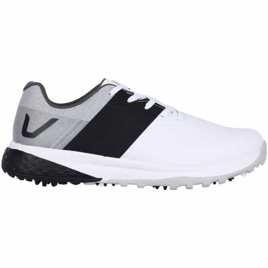 Slazenger Мъжки Обувки За Голф V300 Mens Golf Shoes Бяло Голф обувки за мъже