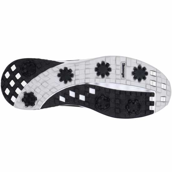 Slazenger Мъжки Обувки За Голф V300 Mens Golf Shoes Бяло Голф обувки за мъже