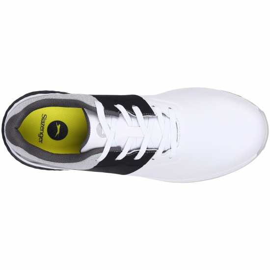 Slazenger Мъжки Обувки За Голф V300 Mens Golf Shoes Бяло Голф обувки за мъже
