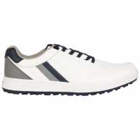 Slazenger Мъжки Обувки За Голф Casual Golf Shoes Mens Бяло Голф обувки за мъже
