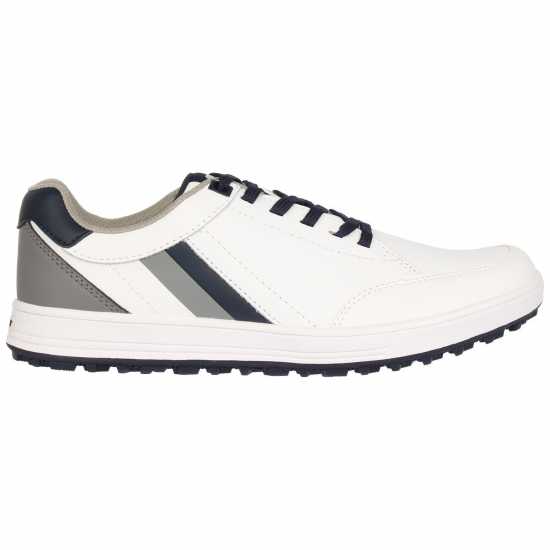 Slazenger Мъжки Обувки За Голф Casual Mens Golf Shoes White - Голф обувки за мъже