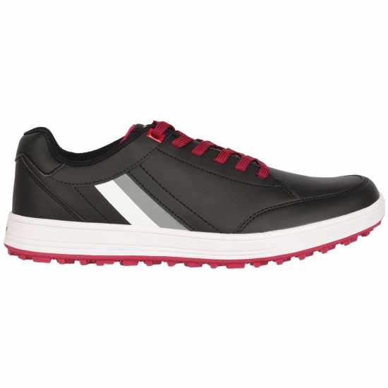 Slazenger Мъжки Обувки За Голф Casual Mens Golf Shoes Black - Голф обувки за мъже