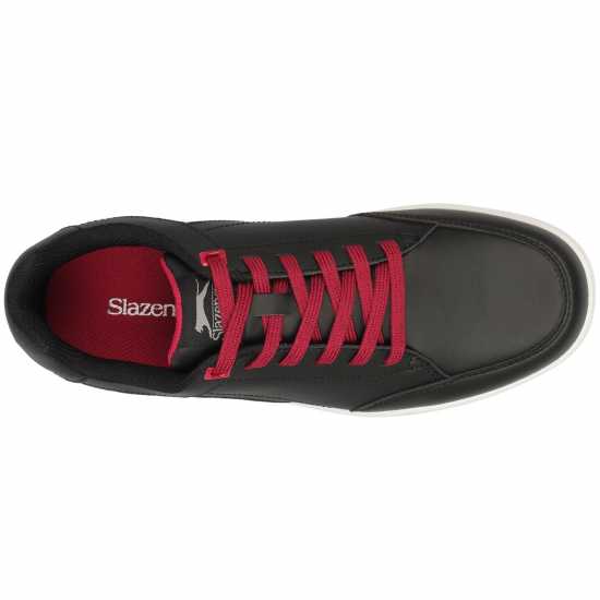 Slazenger Мъжки Обувки За Голф Casual Mens Golf Shoes Black - Голф обувки за мъже