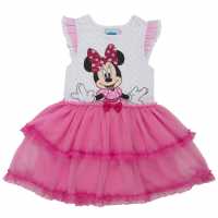 Character Рокля За Момиченца Play Dress Infant Girls Minnie Mouse Детски поли и рокли