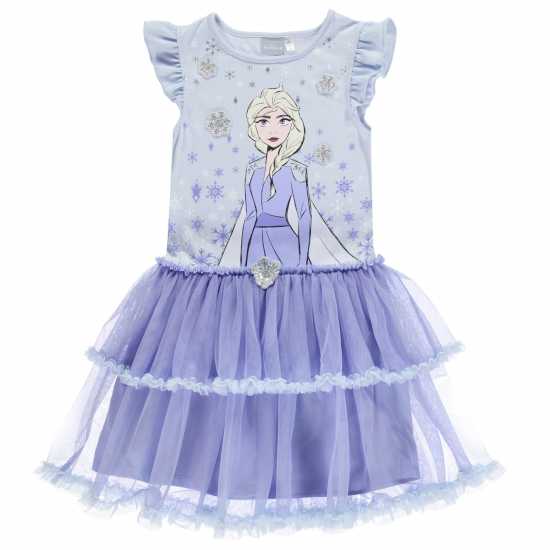 Character Рокля За Момиченца Play Dress Infant Girls Frozen Elsa Детски поли и рокли