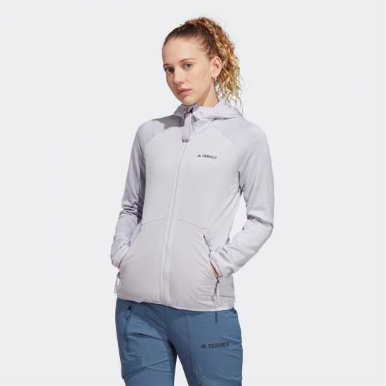 Adidas Tech Flooce Light Hooded Hiking Jacket Wome  