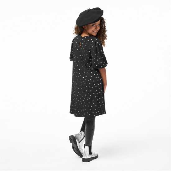 Biba Junior Girls  Puff Sleeve Dress  