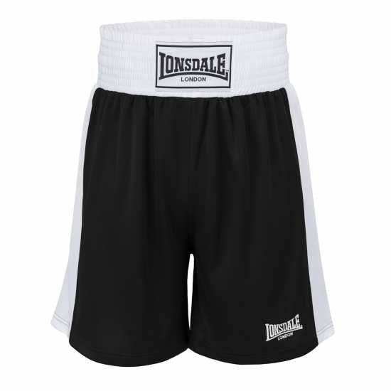 Боксово тренировъчно облекло Lonsdale Shorts And Vest Set Kids Черно Lonsdale Shorts And Vest Set Kids Черно Боксово тренировъчно облекло