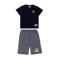 Character Tee And Short Set Junior Batman 
