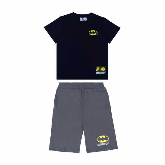Character Tee And Short Set Junior Batman 