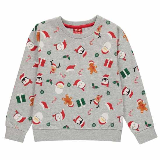 Star Crew Sweater  Коледни пуловери