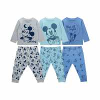 Бебешки дрехи 3Pk Pyjama Bb00 Mickey 3Pk Pyjama Bb00 Mickey Бебешки дрехи