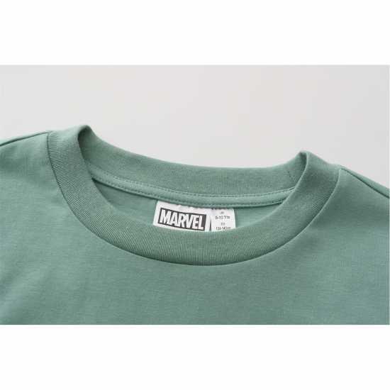 Детско облекло с герои Character T-Shirt Set Juniors Халк Character T-Shirt Set Juniors Халк Детско облекло с герои