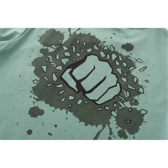 Детско облекло с герои Character T-Shirt Set Juniors Халк Character T-Shirt Set Juniors Халк Детско облекло с герои