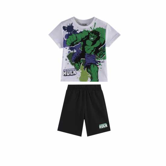 Character T-Shirt Set Juniors Халк Детско облекло с герои