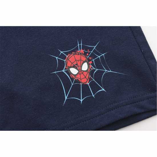 Детско облекло с герои Character T-Shirt Set Juniors Човекът-паяк Character T-Shirt Set Juniors Човекът-паяк Детско облекло с герои