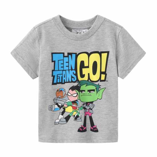 Детско облекло с герои Character T-Shirt Set Juniors Teen Titans Character T-Shirt Set Juniors Teen Titans Детско облекло с герои