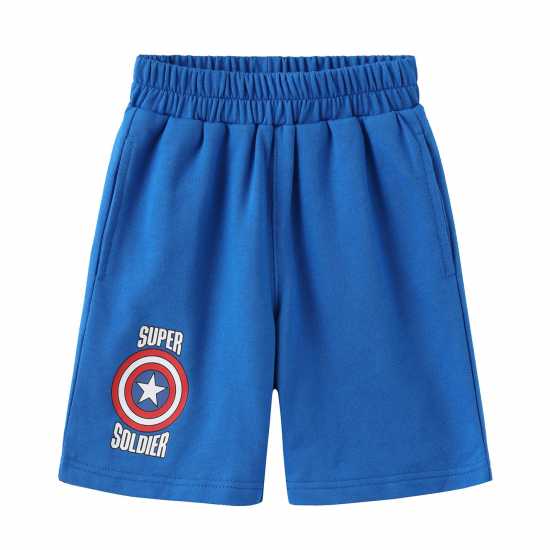 Детско облекло с герои Character T-Shirt Set Juniors Cpt America Character T-Shirt Set Juniors Cpt America Детско облекло с герои