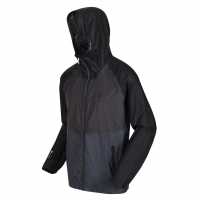 Regatta Непромокаемо Яке Pack It Pro Waterproof Jacket Black/Ash Мъжки грейки