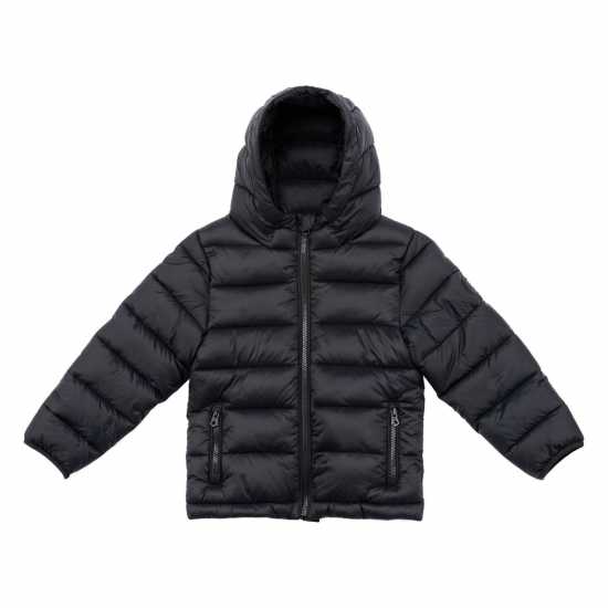 Soulcal Яке Момичета Bubble Hood Jacket Infant Girls  - Детски якета и палта