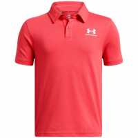 Under Armour Детска Блуза С Яка B Icon Polo Shirt Juniors Red Детски тениски тип поло