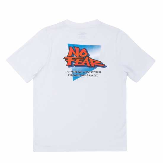 No Fear Тениска Момчета С Щампа New Graphic T Shirt Junior Boys Blue Horizon Детски тениски и фланелки