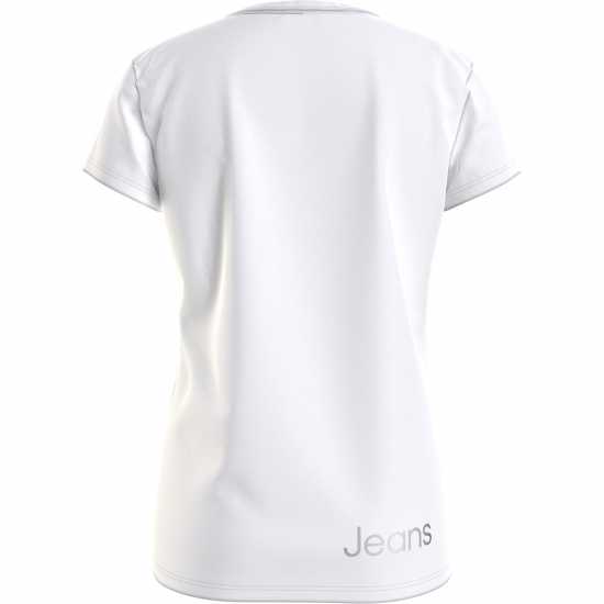 Calvin Klein Junior Slim Fit Silver Logo T-Shirt  Детски тениски и фланелки