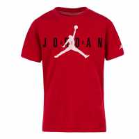 Тениска Малко Момче Air Jordan Jordan Big Logo T Shirt Infant Boys Gym Red Детски тениски и фланелки