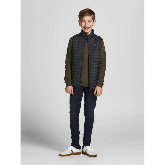 Детско Елече Jack And Jones Classic Gilet Juniors Черно Детско Елече Jack And Jones Classic Gilet Juniors Черно