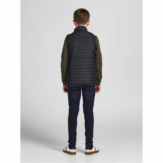 Детско Елече Jack And Jones Classic Gilet Juniors Черно Детско Елече Jack And Jones Classic Gilet Juniors Черно