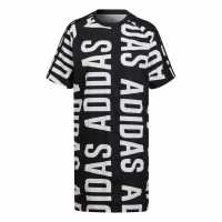 Adidas Essentials Oversized  Allover Print Dress Wo  Дамски поли и рокли