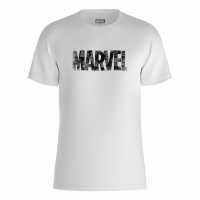 Marvel Zoom Logo T-Shirt White Дамски стоки с герои