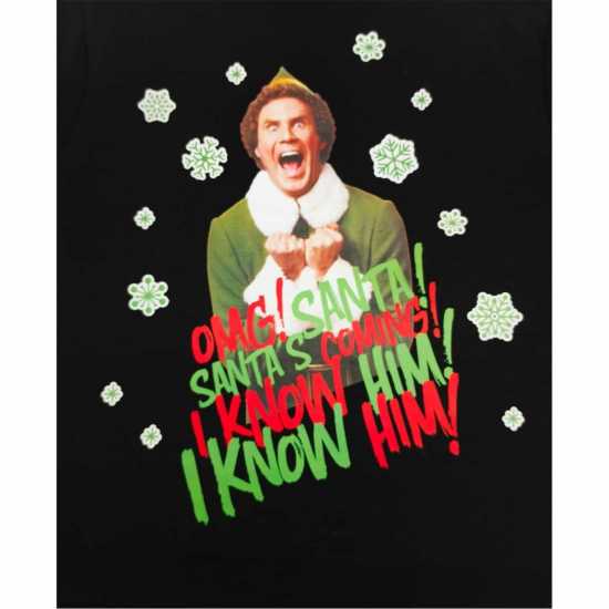 Коледен Пуловер Character Crew Neck Christmas Jumpers Елф 