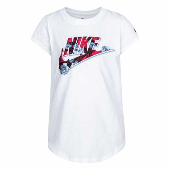 Nike Floral Futura Tee Infant Girls  - Детски тениски и фланелки