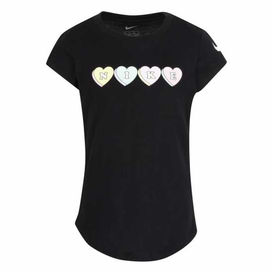 Nike Тениска Малко Момиче Sweet Hearts T Shirt Infant Girls
