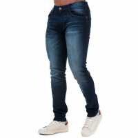 Duck And Cover Maylead Dark Wash Slim Fit Jeans