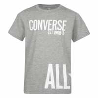 Converse Тениска Момчета All Star T Shirt Junior Boys  Детски тениски и фланелки