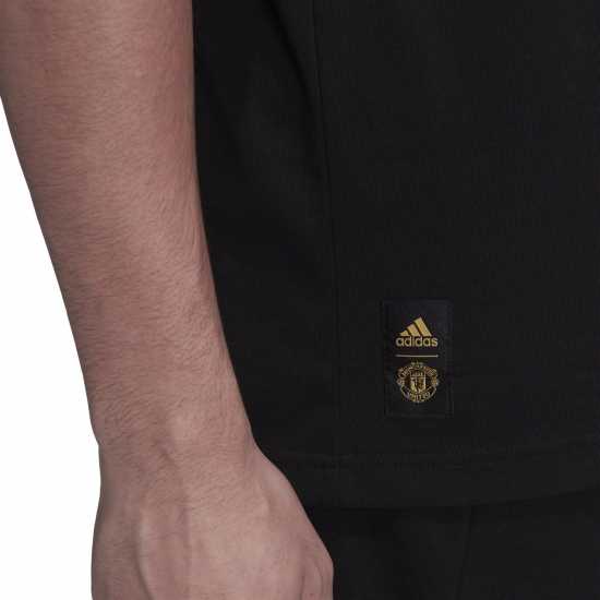 Adidas Мъжка Риза Manchester United T-Shirt Mens  Футболни тренировъчни горнища