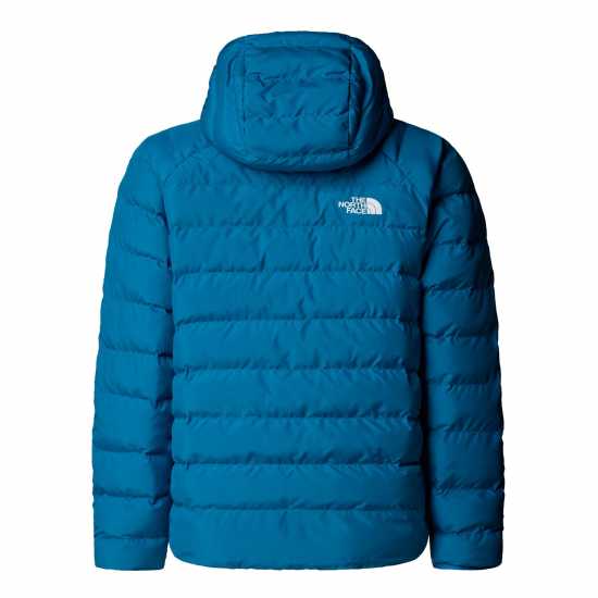 The North Face Kids' Reversible Perrito Dwr Short Puffer Jacket Dusk Blue 