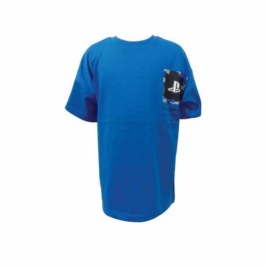 Детско облекло с герои Character Playstation Boys Printed T-Shirt Character Playstation Boys Printed T-Shirt Детско облекло с герои