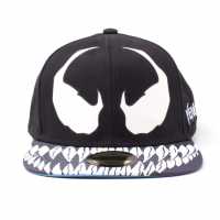 Spiderman Marvel Comics Venom Mask Glow-In-The Dark Snapback