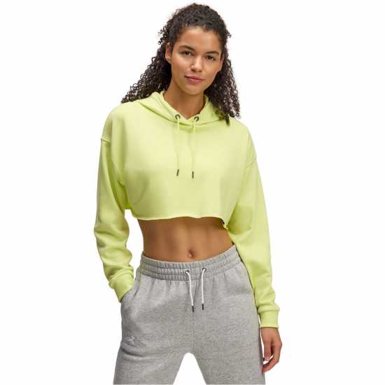 Under Armour Icon Terry Cropped Hoody  